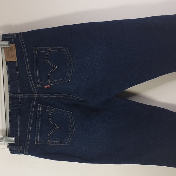 Levi's 710 Super Skinny Adjustable Waist Girl Size 16 Reg - Picture 4 of 16